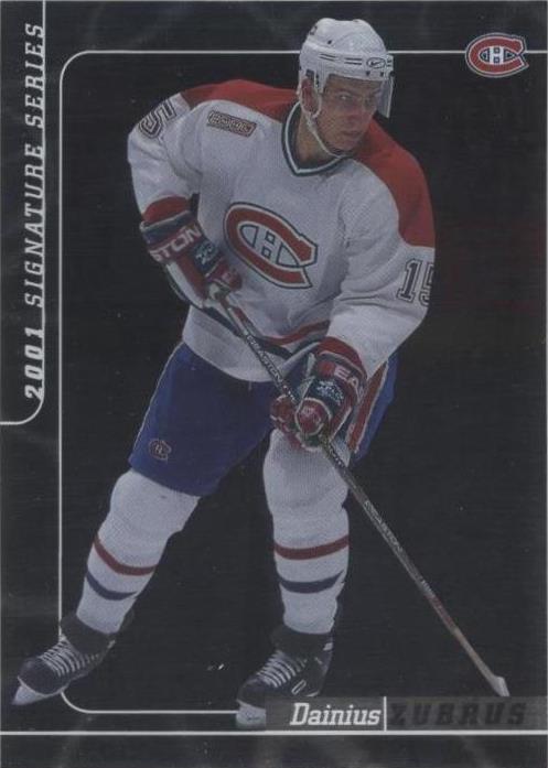 2000-01 In the Game Be A Player Signature Series - Dainius