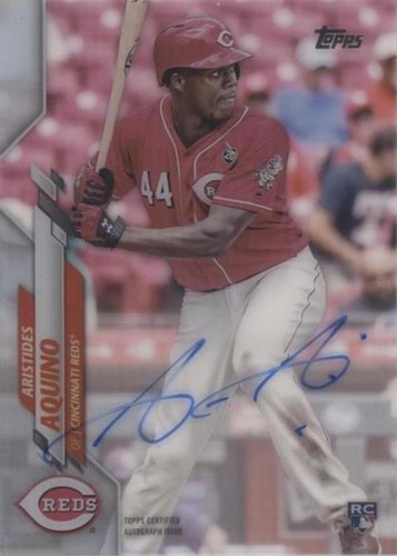 2020 Topps Clearly Authentic Autographs - Aristides Aquino #CCA-AAQ