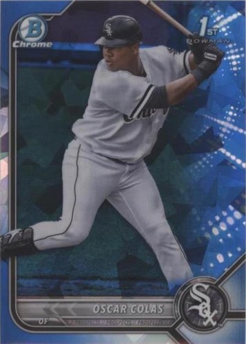 2022 Bowman Chrome Sapphire Edition - Oscar Colas #BCP-152