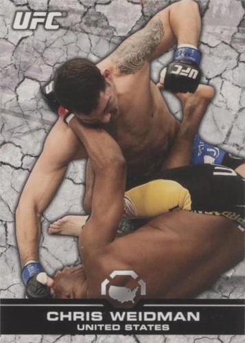 2013 Topps UFC Bloodlines - Chris Weidman #23