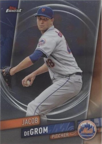 2019 Topps Finest - Jacob deGrom #50