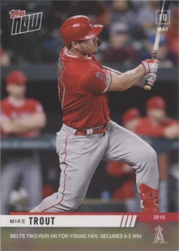 2019 Topps Now - Mike Trout #208