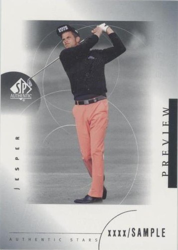 2001 SP Authentic Preview - Jesper Parnevik #23