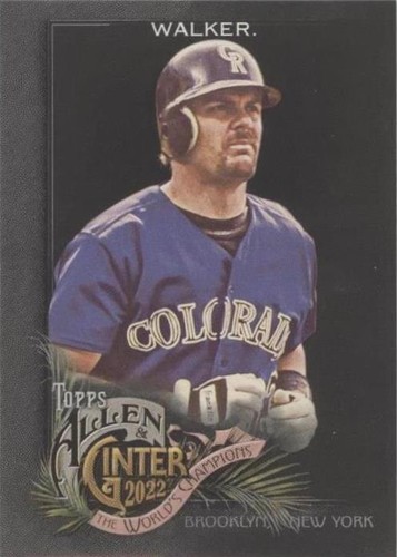 2022 Topps Allen & Ginter X - Larry Walker #23