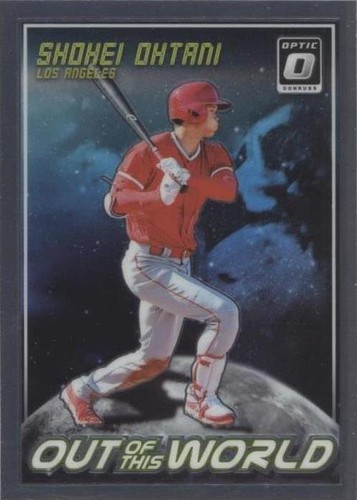 その他 MLB Shohei Ohtani Donruss PSA10 2018 SHOHEI OHTANI ROOKIE /25 DONRUSS OPTIC BLACK #176 PSA
