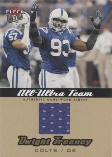 2005 Fleer Ultra Dwight Freeney #AU-DF