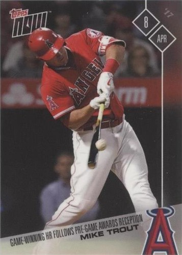 2017 Topps Now - Mike Trout #25