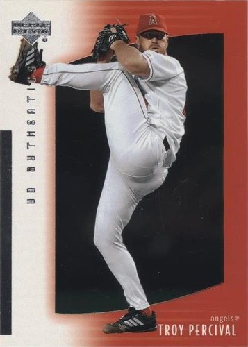 Troy Percival Anaheim Angels Signed 5x7 Glossy Prom Photo JSA