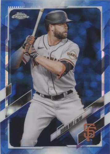 2021 Topps Chrome Update Series Sapphire Edition - Darin Ruf #US158