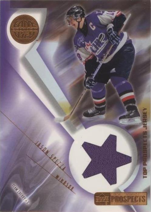 2001-02 Upper Deck CHL Prospects Game Used Edition - Jason Spezza #J-JS