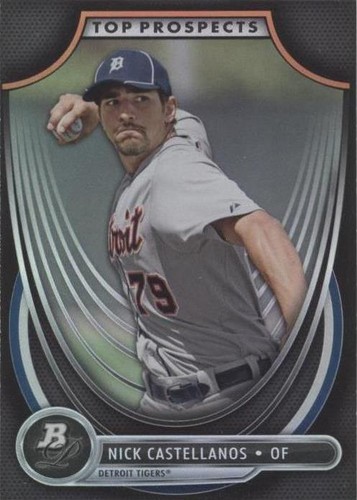 2013 Bowman Platinum - Nick Castellanos #TP-NC