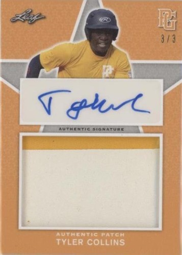 2020 Leaf Perfect Game National Showcase - Tyler Collins #PA-TC1