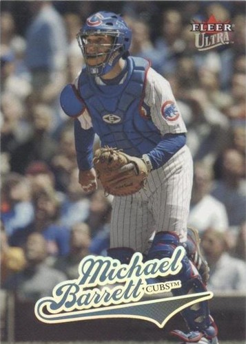 MICHAEL BARRETT 2000 FLEER ULTRA FRESH INK AUTOGRAPH #D 273
