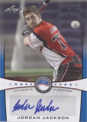2013 Leaf Power Showcase - Jordan Jackson #PSA-JJ2