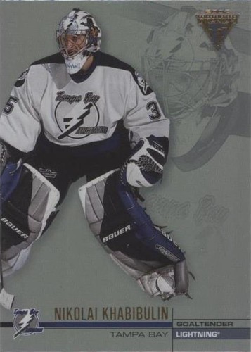2001-02 Pacific Private Stock Titanium - Nikolai Khabibulin #125