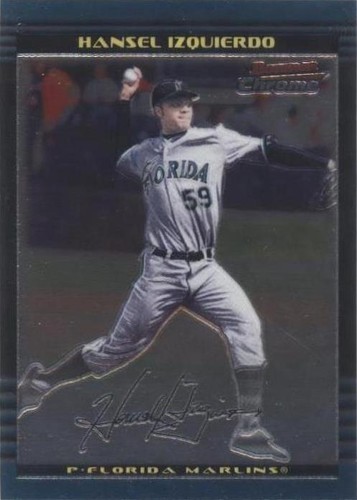 2002 Bowman Chrome - Hansel Izquierdo #121