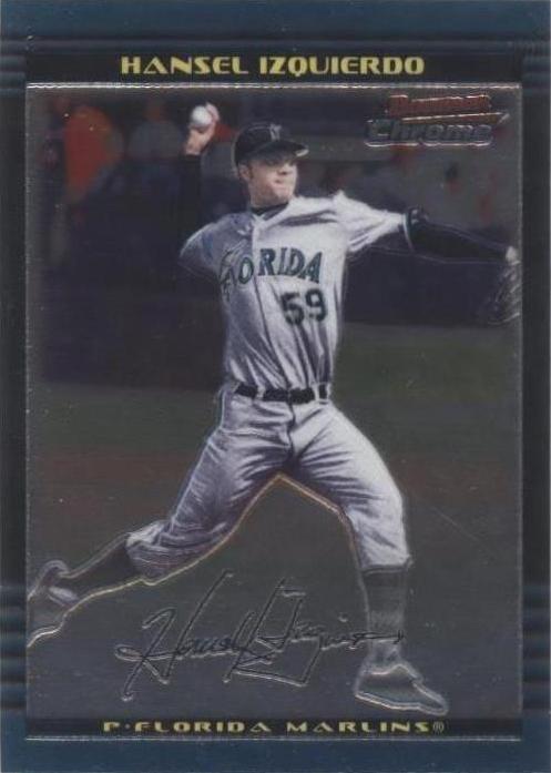 2002 Bowman Chrome - Hansel Izquierdo #121