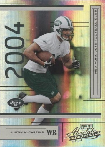 2004 Playoff Absolute Memorabilia Justin McCareins #99