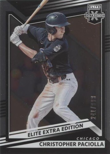 2022 Panini Elite Extra Edition - Christopher Paciolla #86