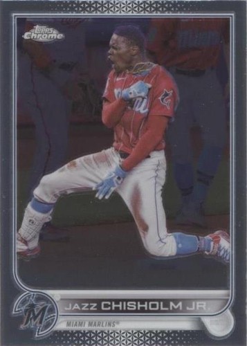 2022 Topps Chrome Sonic - Jazz Chisholm #91