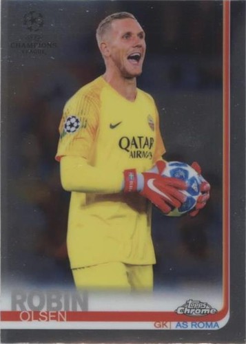 2018-19 Topps Chrome UCL Robin Olsen #3