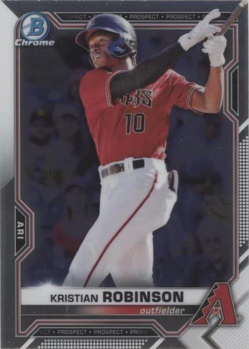 2021 Bowman - Kristian Robinson #BCP-136