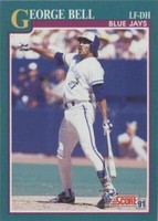 1991 Score - George Bell #195