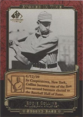 2003 SP Legendary Cuts - Eddie Collins #ET-EC