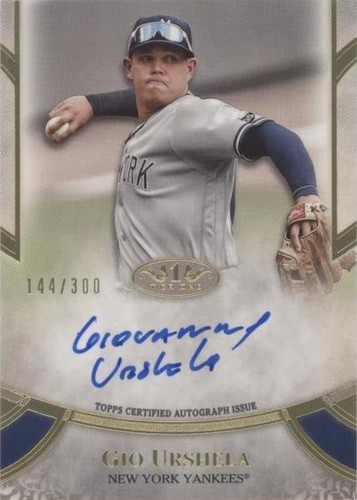 2021 Topps Tier One - Gio Urshela #PPA-GIO