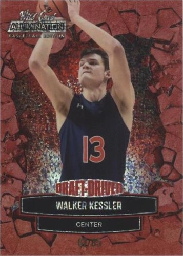 2021-22 Wild Card Alumination - Walker Kessler #DD-49