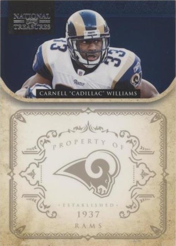 2011 Playoff National Treasures Cadillac Williams #136