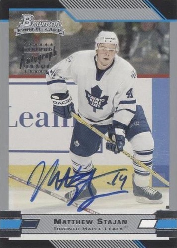 2003-04 Bowman Draft Picks - Matt Stajan #147