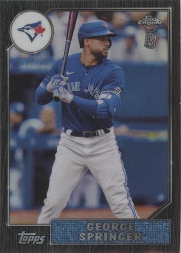 2022 Topps Chrome Ben Baller Edition - George Springer #87BC-8