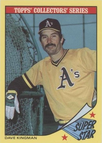 1986 Topps Woolworth's Super Stars - Dave Kingman #16