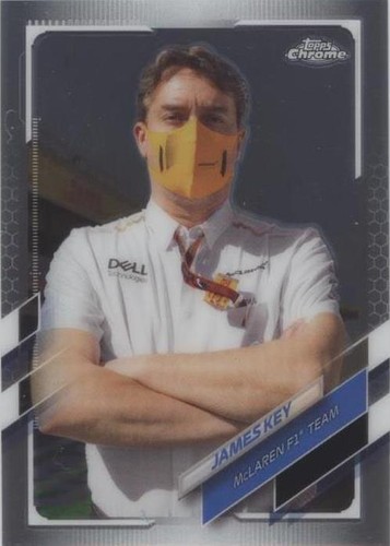 2021 Topps Chrome Formula 1 - James Key #87