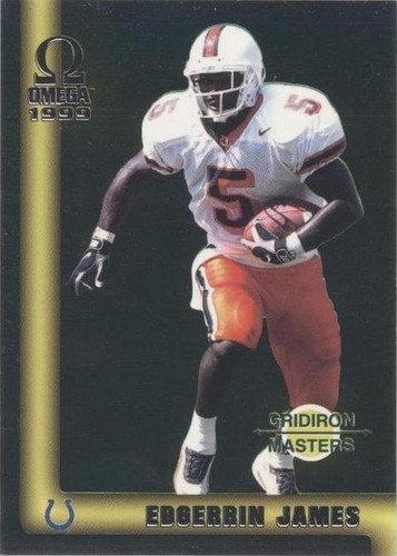 1999 Pacific Omega Edgerrin James #17