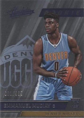 2015-16 Panini Absolute - Emmanuel Mudiay #190