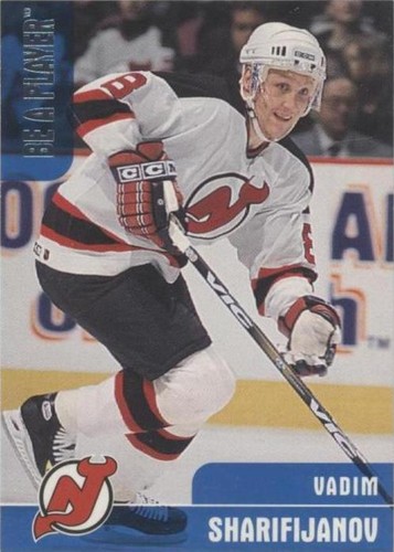 1999-00 In the Game Be A Player Memorabilia - Vadim Sharifijanov #123