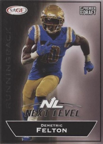 2021 Sage Premier Draft Demetric Felton #47