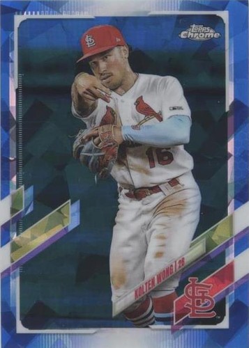2021 Topps Chrome Sapphire Edition - Kolten Wong #75