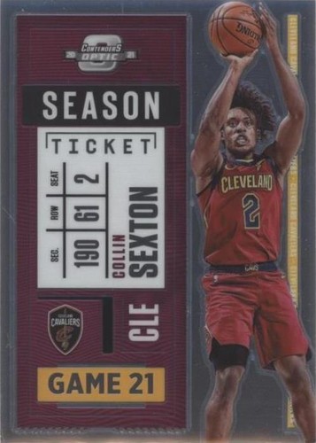 2020-21 Panini Contenders Optic - Collin Sexton #10