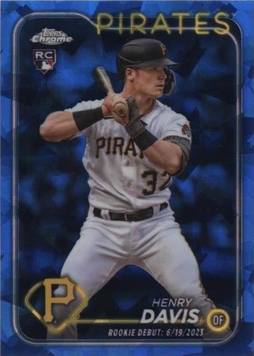 2024 Topps Chrome Update Series Sapphire Edition - Henry Davis #USCS162