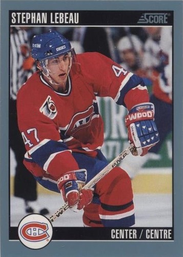 1992-93 Score Canadian - Stephan Lebeau #246