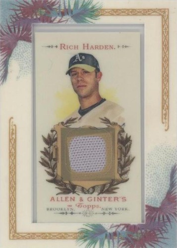 2007 Topps Allen & Ginter's - Rich Harden #AGR-RH