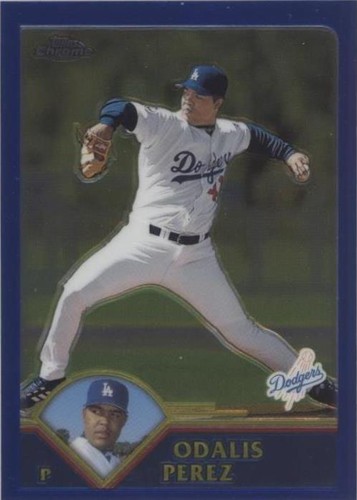 2003 Topps Chrome - Odalis Perez #7