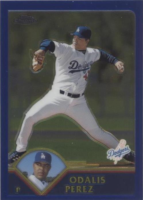 Topps Chrome 2003 - Odalis Pérez #7