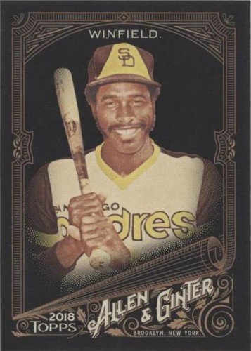 2018 Topps Allen & Ginter's X - Dave Winfield #223