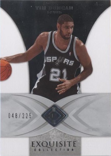 2006-07 Upper Deck Exquisite Collection - Tim Duncan #37