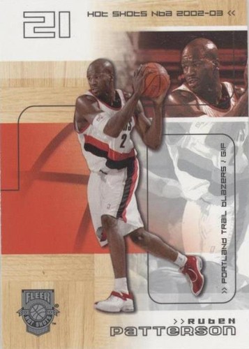 2002-03 Fleer Hot Shots - Ruben Patterson #68