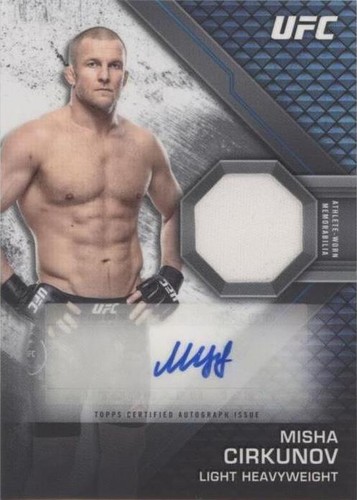 2020 Topps UFC Knockout - Misha Cirkunov #KAR-MC